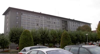 Die "Chirurgie générale" am alten Hôpital Civil - Neubau soll 2008 eröffnet werden!