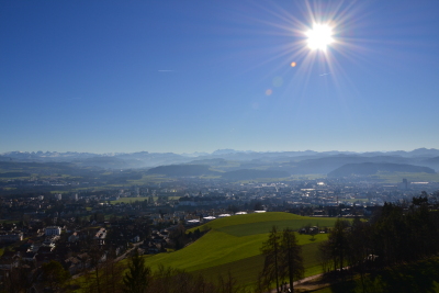 Panorama im Frühjahr